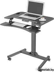 Стол для ноутбука Cactus VM-FDE103 столешница МДФ черный 91.5x56x123см (CS-FDE103BBK)