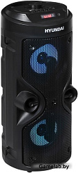 Минисистема Hyundai H-MC150 черный 50Вт/FM/USB/BT/SD/MMC