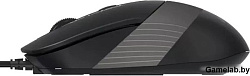 Мышь A4Tech Fstyler FM10ST серый/черный оптическая (1600dpi) silent USB для ноутбука (3but)