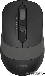Мышь A4Tech Fstyler FM10S черный/серый оптическая (1600dpi) silent USB (3but)