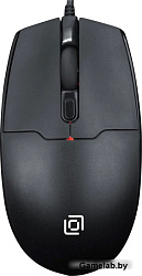 Мышь Оклик 147M черный оптическая (1600dpi) PS/2 (4but)