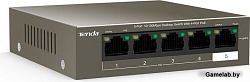 Коммутатор 9PORT 10/100M POE TEF1109P-8-63W TENDA