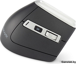 Мышь Оклик 991MW серый оптическая (2400dpi) silent беспроводная BT/Radio USB для ноутбука (7but)