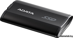 Внешний накопитель SSD ADATA 1Tb SD810 USB Type-C (2000/2000 Mb/s) metal case black (SD810-1000G-CBK