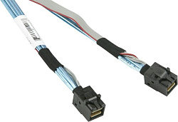 Supermicro CBL-SAST-0593 Internal Mini-SAS HD to Mini-SAS HD 60cm,30AWG,12Gb/s