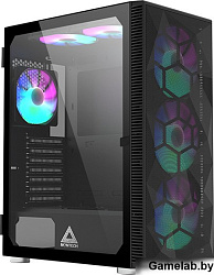 Корпус Montech X3 MESH черный без БП ATX 6x120mm 2xUSB3.0 1xUSB3.1 audio bott PSU