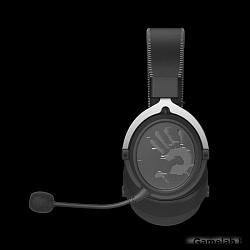 Наушники с микрофоном A4Tech Bloody MR590 Sports черный 1.5м мониторные BT/Radio/3.5mm оголовье (MR5