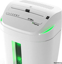 Шредер Kobra S4-Hybrid E/S серый (секр.Р-2) ленты 20лист. 40лтр. скрепки скобы пл.карты CD