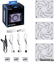 Вентилятор Lian-Li Uni Fan P28 белый 4-pin 32.1dB Ret (G99.12P283W.00)