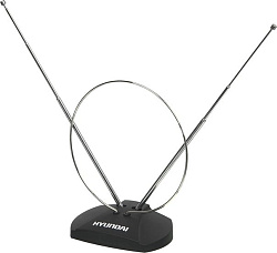Антенна телевизионная Hyundai H-TAI120 7дБ пассивная черный