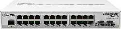 MikroTik Cloud Router Switch 326-24G-2S+IN with 800 MHz CPU, 512MB RAM, 24xGigabit LAN, 2xSFP+ cages
