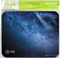 Коврик для мыши Cactus CS-MP-P02M Средний черный 300x250x2мм