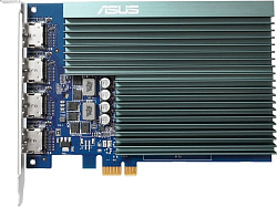 Видеокарта Asus PCI-E GT730-4H-SL-2GD5 NVIDIA GeForce GT 730 2048Mb 64 DDR5 902/5010 HDMIx4 HDCP Ret