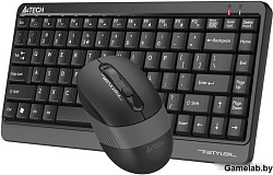 Клавиатура + мышь A4Tech Fstyler FG1110 клав:черный/серый мышь:черный/серый USB беспроводная Multime