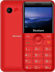 Мобильный телефон Xenium X700 красный моноблок 2Sim 2.31" 240x320 Nucleus 0.3Mpix GSM900/1800 MP3 FM