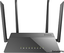 Маршрутизатор беспроводной D-Link DIR-841 (DIR-841/RU/A1A) AC1200 10/100/1000BASE-TX черный
