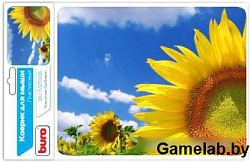 Коврик для мыши Buro BU-M20036 рисунок/подсолнухи