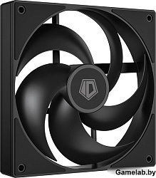 Вентилятор ID-Cooling AS-140-K 140x140x25mm черный 4-pin 14-30dB 200gr Ret