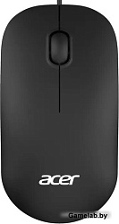 Мышь Acer OMW122 черный оптическая (1200dpi) USB (3but)