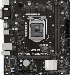 ASUS PRIME H510M-R-SI, LGA1200, H510, 2*DDR4, DVI+D-Sub + HDMI, SATA3, Audio, Gb LAN, USB 3.2, COM*1