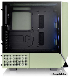 Корпус для ПК Ceres 300 TG ARGB Matcha Green/Matcha Green/Win/SPCC/Tempered Glass*1/CT140 ARGB Fan*2
