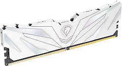 Модуль памяти DDR4 Netac Shadow II 16GB (2x8GB) 3200MHz CL16 1.35V / NTSWD4P32DP-16W / White / with 