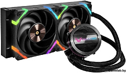 Система водяного охлаждения Valkyrie Dragonfang 240 Black / 2x120mm ARGB fans, 250W TDP, 29dBA / HW 