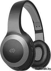 Гарнитура накладные Digma BT-15 черный/серый беспроводные bluetooth оголовье (BT-15BG)