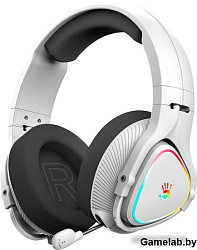 Наушники с микрофоном A4Tech Bloody MR710 серый BT оголовье (MR710 GREY)