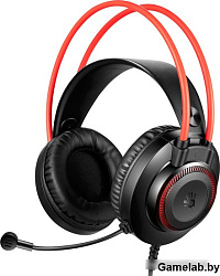 Наушники с микрофоном A4Tech Bloody G200 черный/красный 2м мониторные оголовье (G200  AUX3.5-4PIN +U