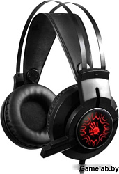 Наушники с микрофоном A4Tech Bloody J437 черный 1.8м мониторные USB (J437)