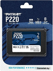 Накопитель SSD Patriot SATA III 2Tb P220S2TB25 P220 2.5"