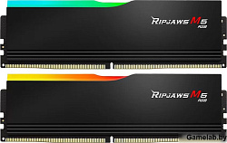 Модуль памяти DDR5 G.SKILL RIPJAWS M5 RGB 32GB (2x16GB) 6400MHz CL32 (32-39-39-102) 1.4V / F5-6400J3