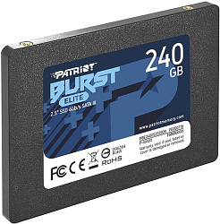 SSD жесткий диск SATA2.5" 240GB BURST PBE240GS25SSDR PATRIOT