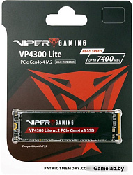 Накопитель SSD Patriot PCIe 4.0 x4 2TB VP4300L2TBM28H Viper VP4300 Lite M.2 2280