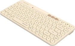 Клавиатура A4Tech Fstyler FBK36C AS бежевый USB беспроводная BT/Radio slim Multimedia (FBK36C AS)
