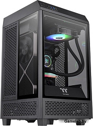 Корпус Thermaltake The Tower 100 черный без БП ATX 2x120mm 2xUSB3.0 1xUSB3.1 audio bott PSU