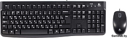 Клавиатура + мышь Logitech MK120 клав:черный мышь:черный/серый USB (920-002562)