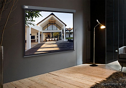 Экран Cactus 206x274см Wallscreen CS-PSW-206X274-SG 4:3 настенно-потолочный рулонный серый