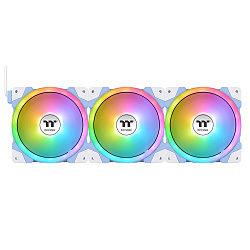 SWAFAN EX14 ARGB Sync PC Cooling Fan TT Premium Edition 3 Pack Hydrangea Blue/Fan/14025/PWM 500~2000