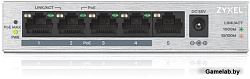 Коммутатор PoE+ Zyxel GS1005HP