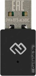 Сетевой адаптер WiFi + Bluetooth Digma DWA-BT5-AC600C AC600 USB 2.0 (ант.внутр.) 1ант. (упак.:1шт)