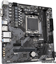 Материнская плата Gigabyte B650M S2H SocketAM5 AMD B650 mATX AC`97 8ch(7.1) GbLAN RAID+VGA+HDMI+DP