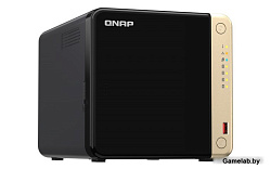 Сетевое хранилище NAS Qnap Original TS-464-8G 4-bay настольный Celeron N5095