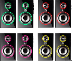 Акустическая система 2.0 SOLAR 20W 65721 DEFENDER