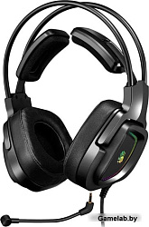Наушники с микрофоном A4Tech Bloody G575 черный 2м мониторные USB оголовье (G575 USB/ BLACK)