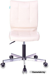Кресло Бюрократ CH-330M бежевый Orion-10 искусственная кожа крестовина металл хром