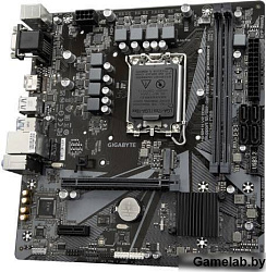 GIGABYTE H610M H V2, LGA1700, H610, 2*DDR5, 4*SATA, 1*M.2, 2*USB 3.2, 4*USB 2.0, 1*PCIx16, 1*PCIx1, 