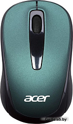 Мышь Acer OMR135 зеленый оптическая (1000dpi) беспроводная USB для ноутбука (2but)