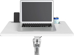 Стол для ноутбука Cactus VM-FDS101B столешница МДФ белый 70x52x105см (CS-FDS101WWT)